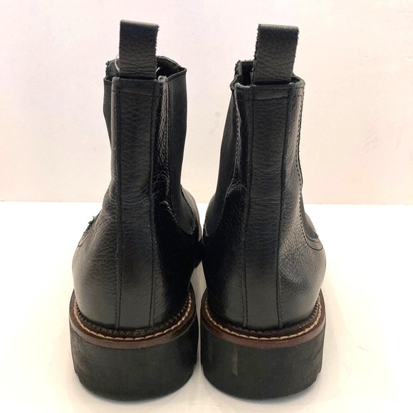 Caslon Miller Water Resistant Lug Chelsea Boot Black Leather Men\'s 13‎ M Shoes main image 4